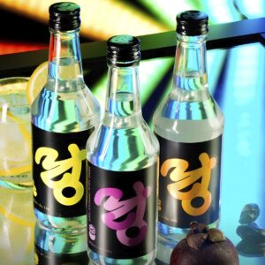 All flavours bottles