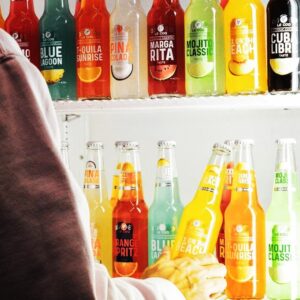 le coq bottles - fridge